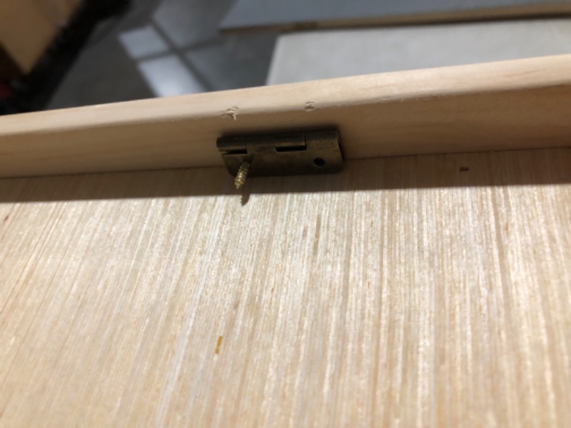 Photo 7 of ***DAMAGED - TOP COVER HINGE BROKEN - SEE PICTURES***
Puzzle Board with Drawers & Cover Mat - 24”x30”