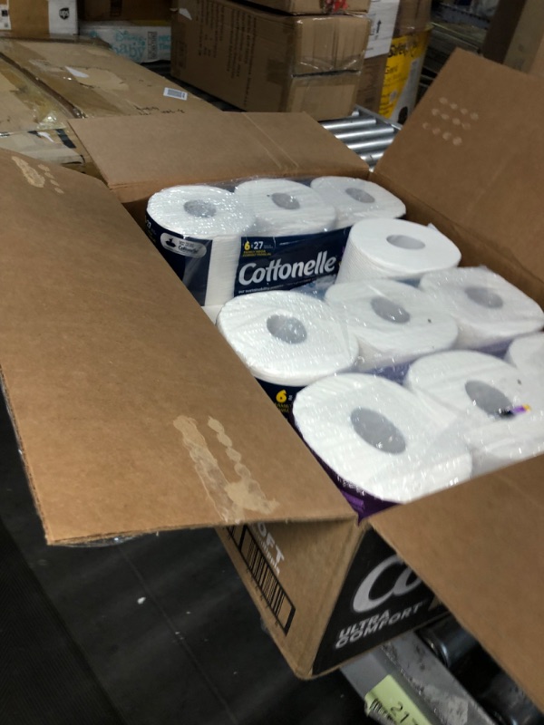 Photo 4 of Cottonelle Ultra Comfort Toilet Paper with Cushiony CleaningRipples Texture, 24 Family Mega Rolls (24 Family Mega Rolls = 108 regular rolls) (4 Packs of 6 Rolls) 325 Sheets per Roll