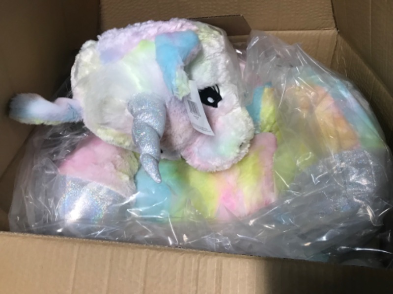 Photo 2 of ****needs a cleaning****Trend Lab Plush Chair, 1 Count (Pack of 1), Rainbow Unicorn