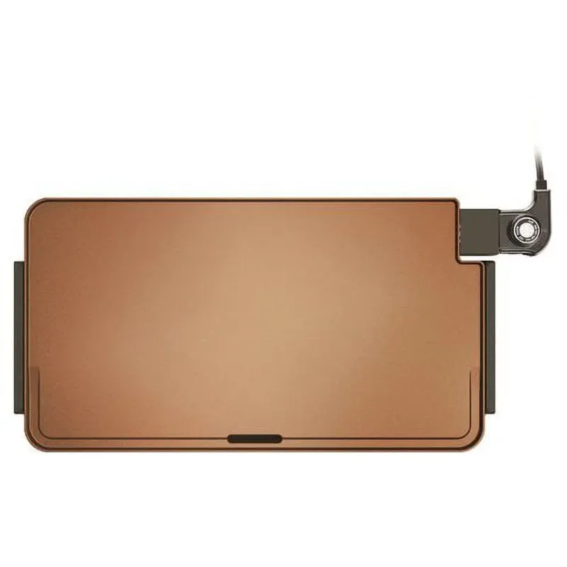 Photo 1 of **SEE NOTES/DAMAGED**
XL Bella Ceramic Copper Titanium Griddle
