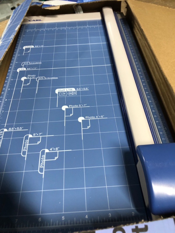 Photo 3 of 
Carl Mfg Rotary Trimmer, 12-Inch 