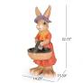 Photo 1 of 
Noble House
Russel 32.75 in. Brown and Orange Rabbit Garden Statue