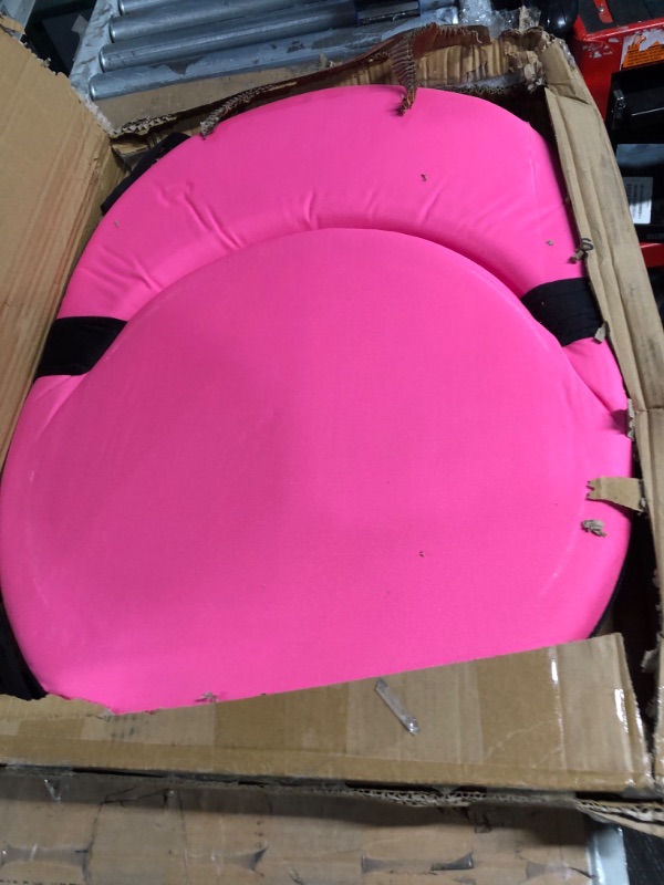 Photo 2 of (READ NOTES) Trademark Innovations Portable Multiuse Folding Seat, Dark Pink