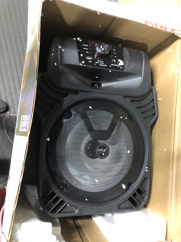 Photo 2 of Pyle 400W Portable Bluetooth PA Loudspeaker - 8” Subwoofer System