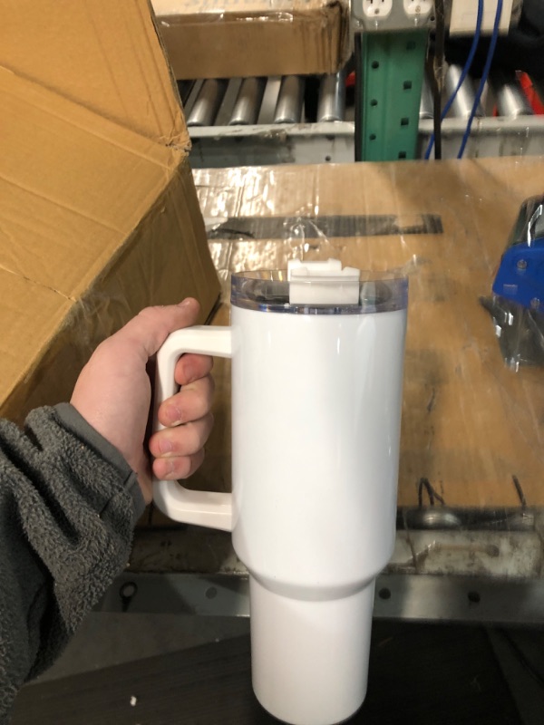 Photo 1 of 40OZ second generation Sublimation Blank tumbler with handle