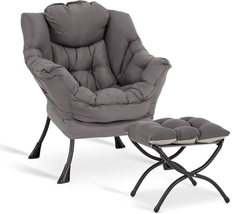 Photo 1 of (READ NOTES) LITA Lazy Chair with Ottoman