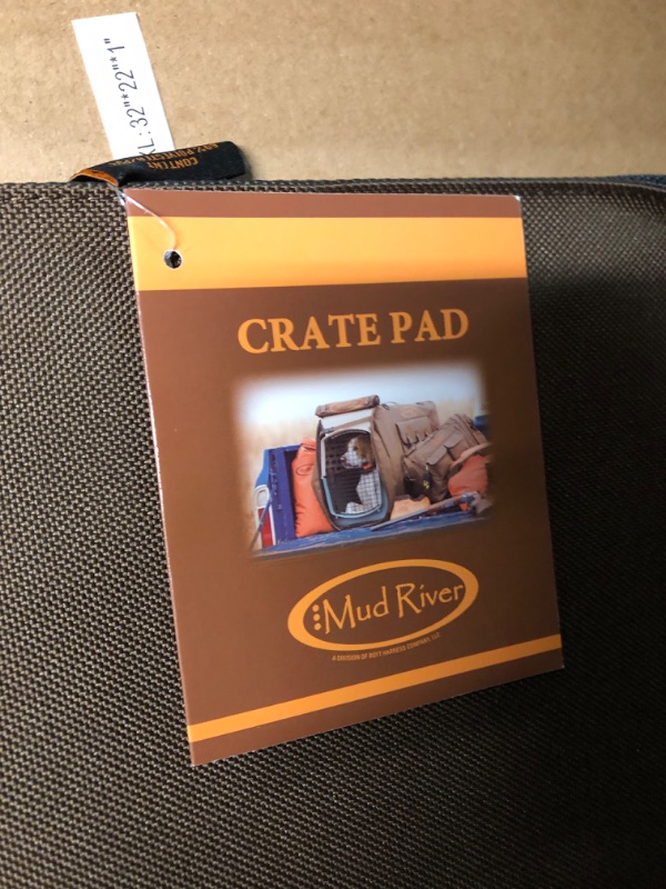 Photo 3 of (READ NOTES) Mud River Crate Cushion XL/Jumbo 32" x 22" x 1"
