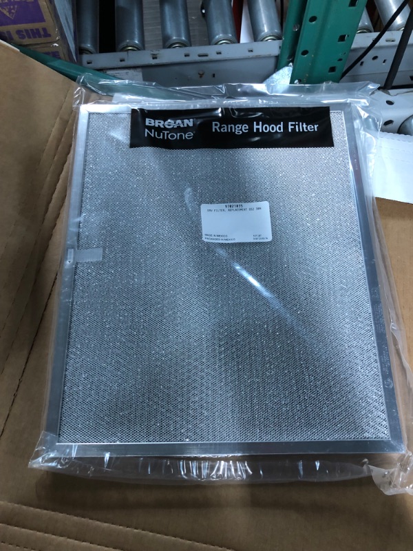 Photo 3 of **ITEM SIMILAR ACTUAL DIMENSIONS OF 12X154 IN BPS1FA30 Range Hood Filter for 30-Inch Broan Nutone Allure QS1 WS1, 5-Layer 99010299 Aluminum Range Hood Filters Replacement 11-3/4"X14-1/4"X3/8" (2Pack) 2-Pack