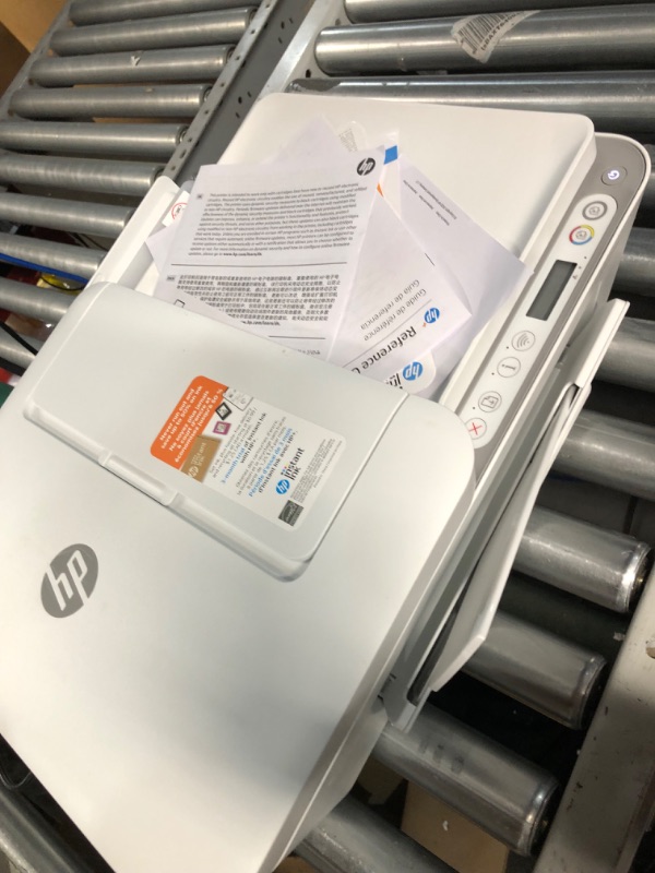 Photo 3 of HP DeskJet 4155e Wireless Color All-in-One Printer & 67XL Tri-Color High-Yield Ink Cartridge | 3YM58AN & 67XL Black High-Yield Ink Cartridge | 3YM57AN Printer + Tri-color Ink + Black Ink