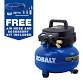 Photo 1 of **FOR PARTS Kobalt 6-Gallons Portable 150 Psi Pancake Air Compressor