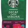 Photo 1 of Starbucks Ground Coffee Decaf Dark Roast Caffe Verona -- 12 oz