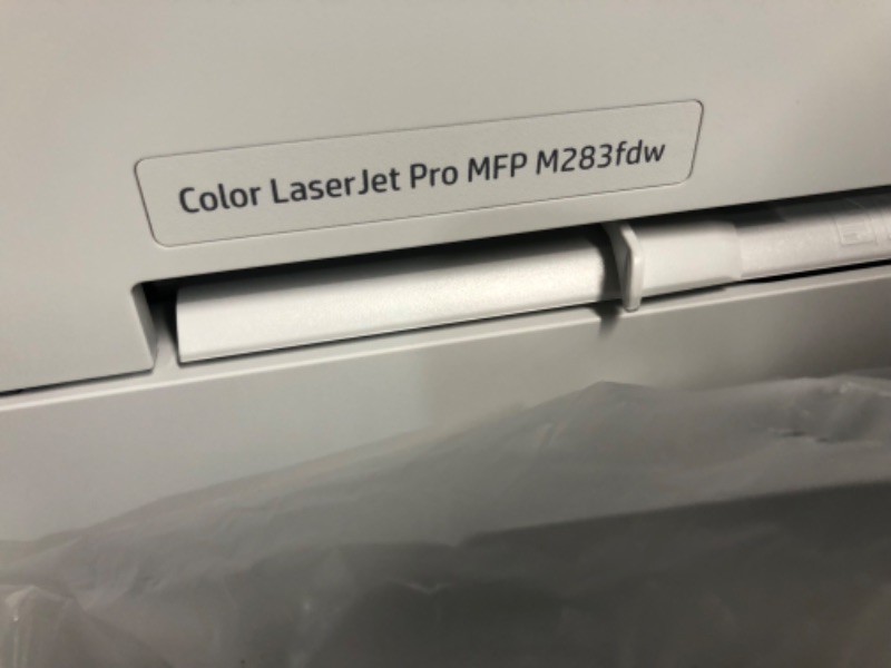 Photo 3 of **motor is loud HP Color LaserJet Pro M283fdw Wireless All-in-One Laser Printer, Remote Mobile Print, Scan & Copy, Duplex Printing, Works with Alexa (7KW75A)