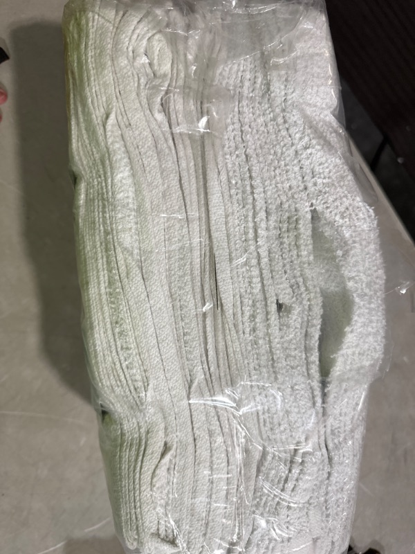 Photo 2 of ***USED LIKE NEW***TEXTILE EMPIRE 24 Pack White Spa Towels for Facials -16"x27" H