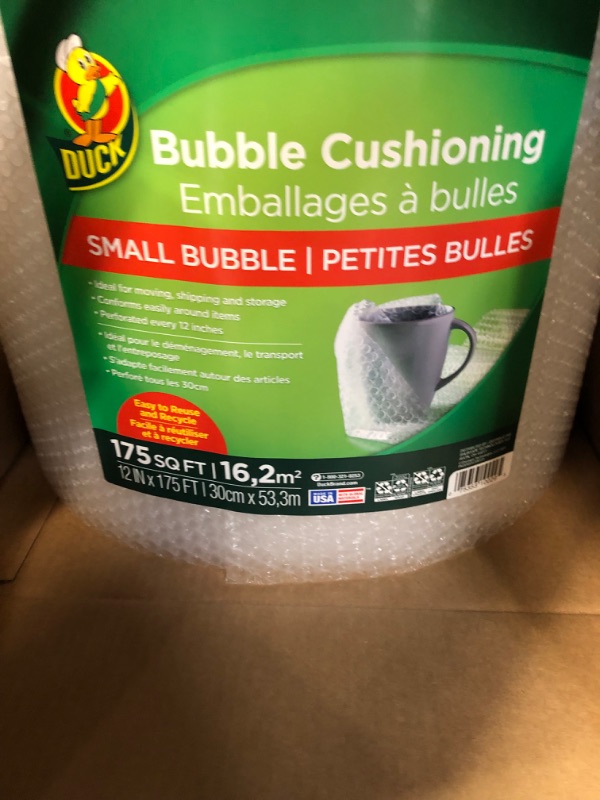 Photo 2 of Duck Brand Bubble Wrap Roll