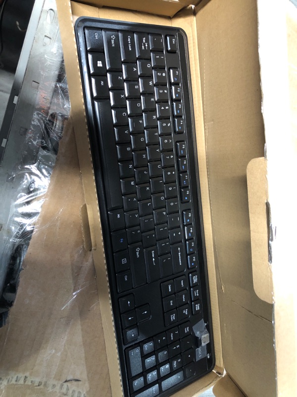 Photo 2 of Amazon Basics Wireless Keyboard-Quiet and Compact-US Layout (QWERTY)