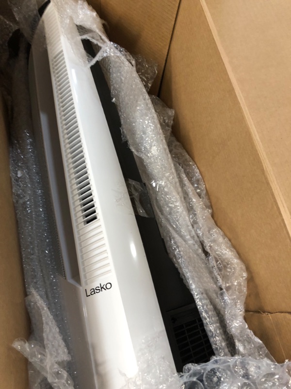 Photo 1 of Lasko Oscillating Tower Fan, Remote Control, Timer, 4 Quiet Speeds, for Bedroom, Home Office and Kitchen, 
