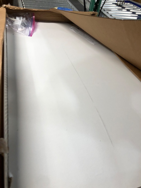 Photo 1 of VIZ-PRO Large Cork Bulletin Board/Foldable Noticeboard, 60 X 48 Inches, Silver Aluminium Frame