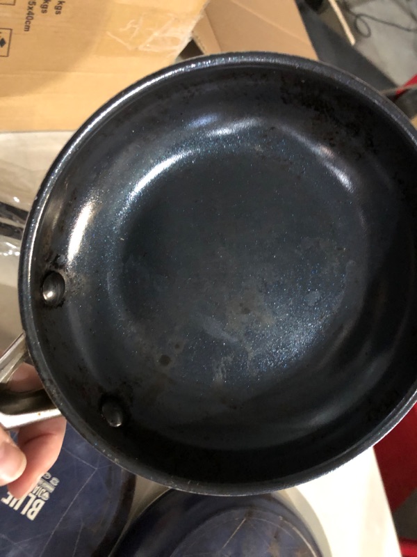 Photo 1 of Blue Diamond Cookware Diamond Infused Ceramic Nonstick 20 Piece Cookware Bakeware Pots and Pans Set, Blue & Cookware Diamond Infused Ceramic Nonstick, 11' Griddle Pan, Blue