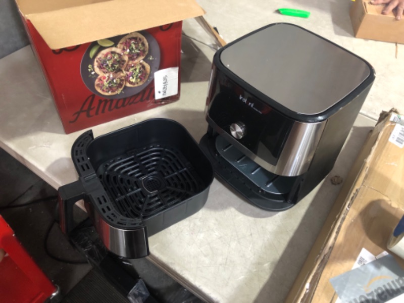 Photo 2 of ***USED - POWERS ON - UNABLE TO TEST FURTHER - NO INSTRUCTIONS***
Instant Vortex Plus Air Fryer Oven, 6 Quart, From the Makers of Instant Pot, 6-in-1, 