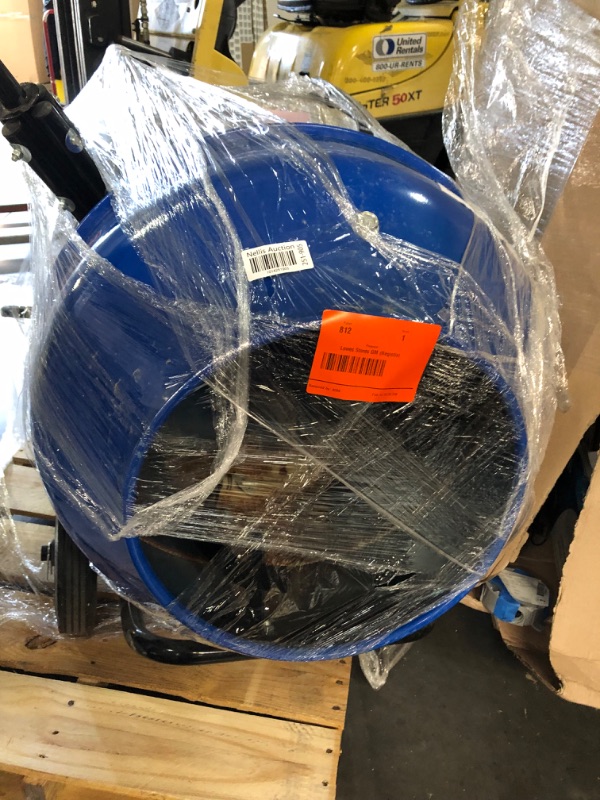 Photo 1 of BILT HARD Electric Cement Mixer, 4 Cubic Ft. Portable Concrete Mixer Machine,