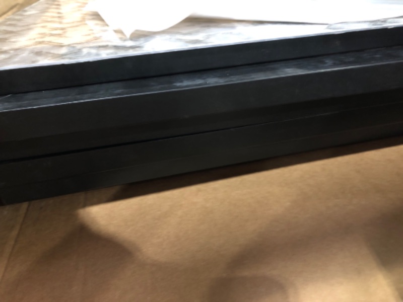 Photo 5 of **MAJOR DAMAGE TO FRAME, CRACKING IN SOME OF THE FRAMES**
 26x39 Poster Frame in Black - Photo Frame SIX PACK

