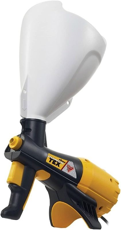 Photo 1 of (READ FULL POST) Wagner Spraytech Wagner 2439395 Power Tex Texture Sprayer, Yellow & Homax-41072022132 Knockdown Knife, 7-1/2", Texture Finishing Sprayer + Knockdown Knife