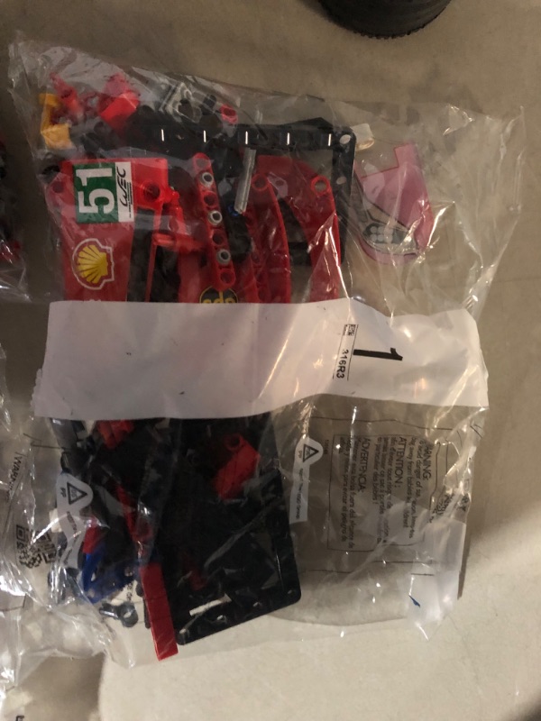 Photo 2 of **ALL BAGS OPEN.*LOOSE PIECES*POSSIBLE MISSING PIECES***
LEGO Technic Ferrari 488 GTE “AF Corse #51” 42125 Building Set for Adults (1,684 Pieces)