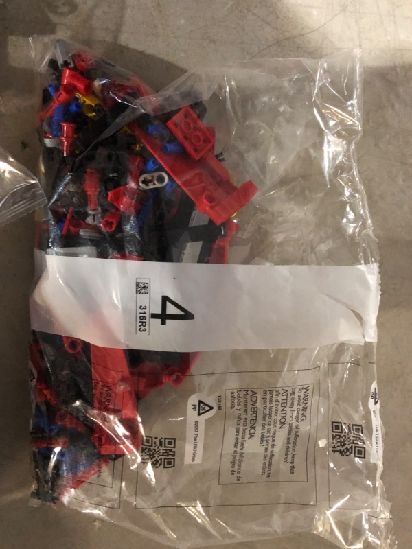 Photo 6 of **ALL BAGS OPEN.*LOOSE PIECES*POSSIBLE MISSING PIECES***
LEGO Technic Ferrari 488 GTE “AF Corse #51” 42125 Building Set for Adults (1,684 Pieces)