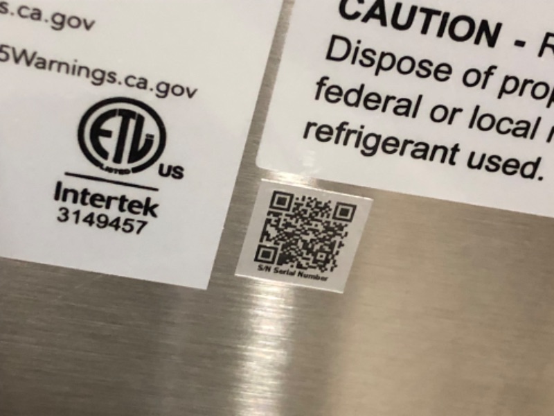 Photo 4 of ***USED - POWERS ON - UNABLE TO TEST FURTHER***
ACONEE Nugget Ice Maker Countertop, 45lbs/Day, Pebble Ice Maker with Self-Cleaning Functions