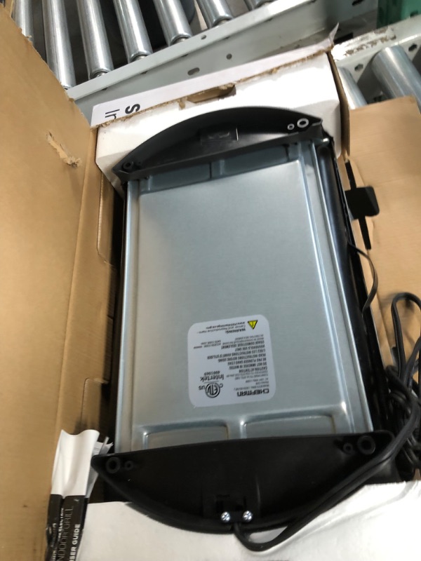 Photo 1 of Chefman Electric Smokeless Indoor Grill w/Non-Stick Cooking Surface 