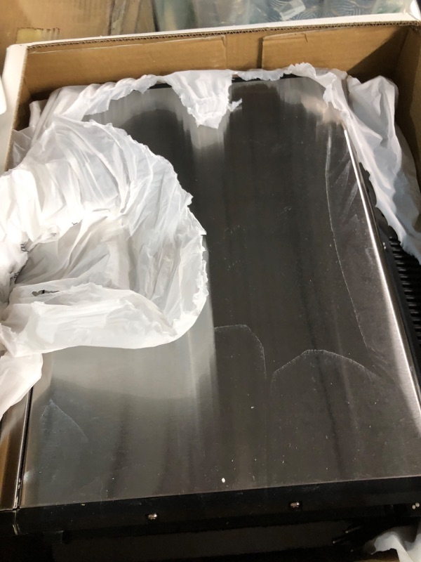 Photo 1 of **MISSING TRAY**
HiCOZY Countertop Nugget Ice Maker, Compact Sonic Ice Maker