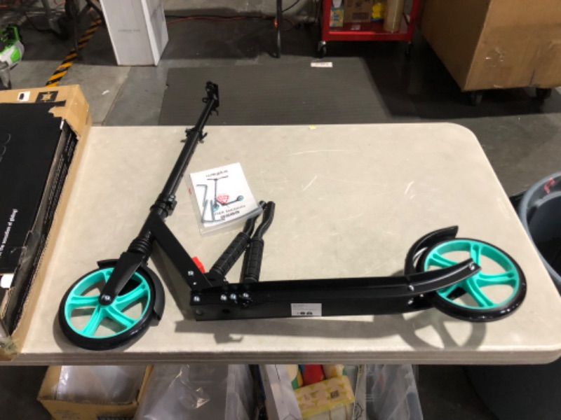 Photo 4 of ***USED - LIKELY MISSING PARTS***
WAYPLUS Kick Scooter for Ages 6+,Kid, Teens & Adults. Max Load 240 LBS. Foldable, Lightweight