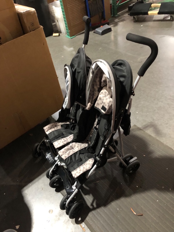 Photo 6 of ***USED - DIRTY - NO PACKAGING***
Jeep Scout Double Stroller, Charcoal Galaxy