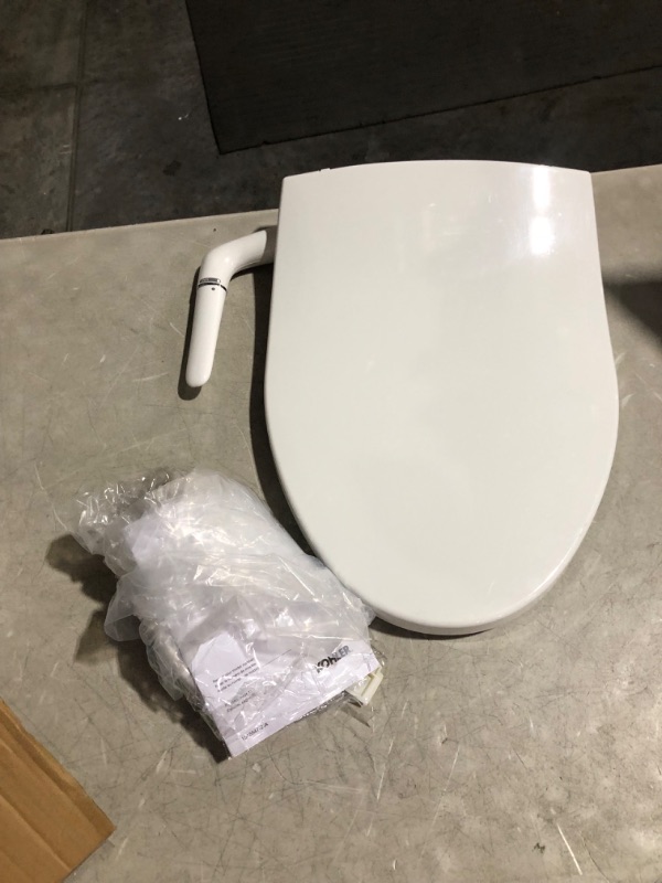 Photo 4 of ***USED - DIRTY - UNABLE TO TEST - SEE COMMENTS***
KOHLER K-5724-0 Puretide Bidet Toliet Seat, Elongated Manual Non Electric Bidet