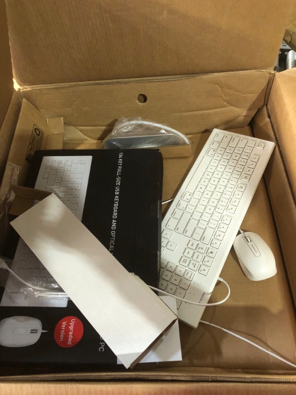Photo 3 of Macally 104 Key USB Wired Keyboard and Mouse Combo with Apple Shortcut Keys for Mac