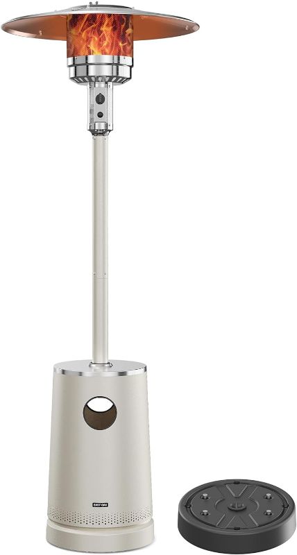Photo 1 of EAST OAK 50,000 BTU Patio Heater with Round Table Design, Double-Layer Stainless Steel Burner 