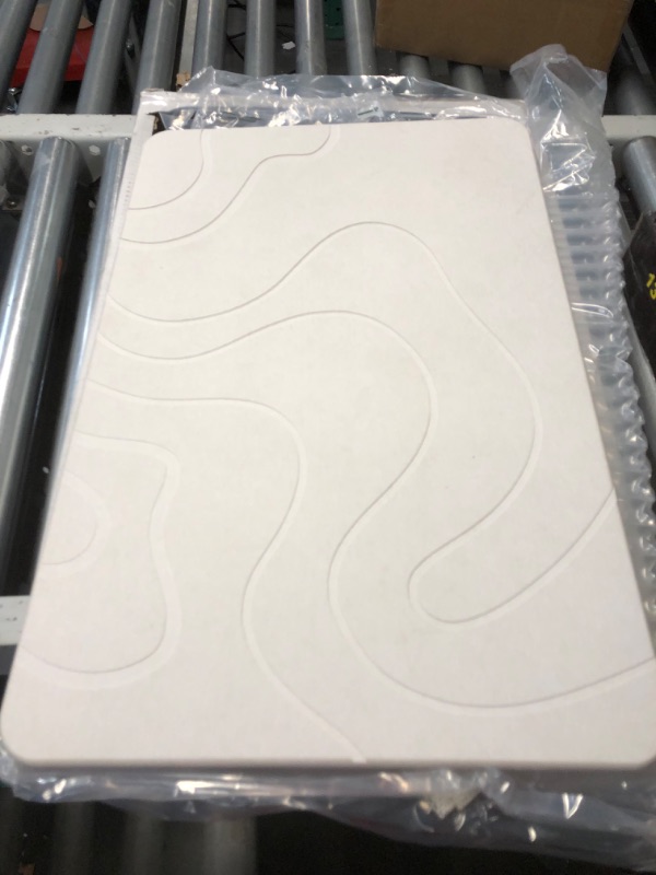 Photo 2 of Stone Bath Mat Diatomaceous Earth Shower Mat (24 * 16'')