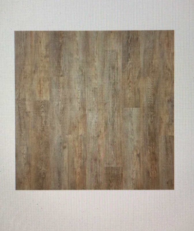 Photo 1 of Pergo DuraCraft +WetProtect Rustic Charm Oak 20-mil x 7-1/2-in W x 47-in L Waterproof Interlocking Luxury Vinyl **CRACKS IN SOME PIECES**