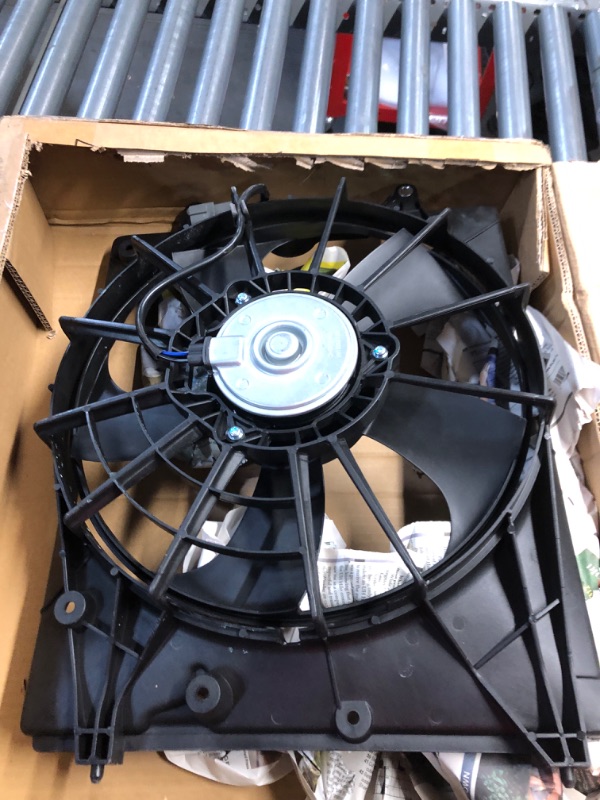 Photo 2 of A-Premium Left Engine Radiator Cooling Fan Assembly Compatible with Select Honda Models