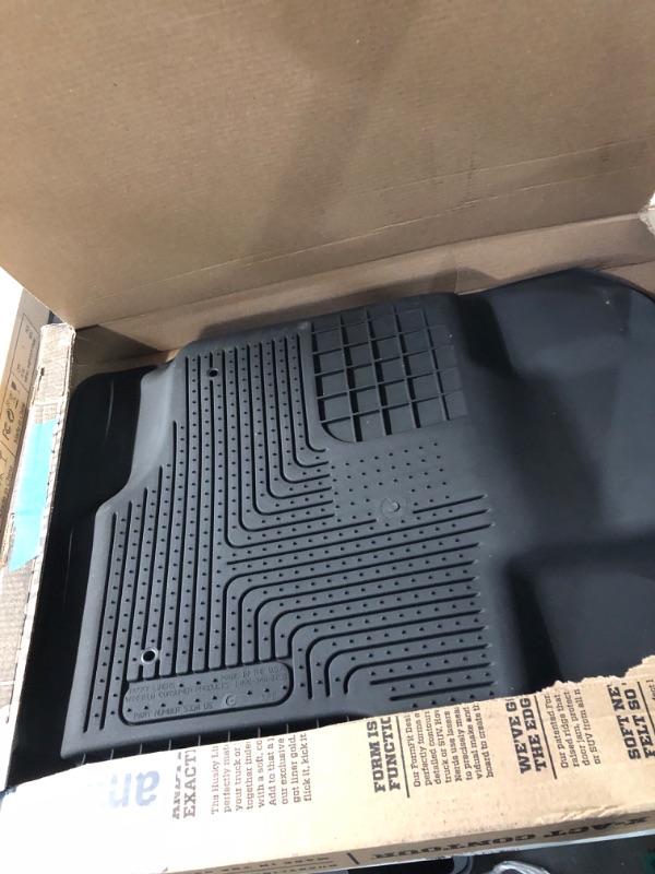 Photo 2 of **2 LEFT SIDE MATTS** MISSING RIGHT SIDE**
Husky Liners X-act Contour Series | Front Floor Liners - Black | 53341 | Fits 2015-2022 Ford F-150 Crew