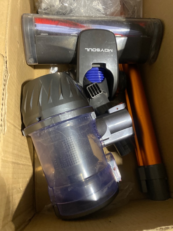 Photo 1 of **FOR PARTS ONLY**NON FUNCTIONAL**
MOYSOUL Cordless Vacuum Cleaner - 8 in 1 Stick Vacuum Cleaner