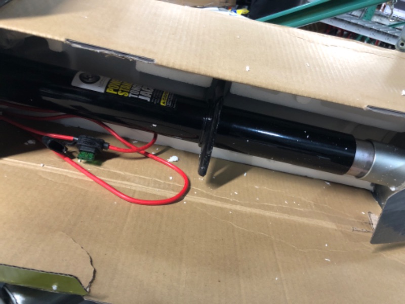 Photo 1 of Lippert Components Power Stance™ Tongue Jack with Optional 2-Way to 7-Way powering System for RVs Power Stance Tongue Jack w/ Power Swap Aux Cord