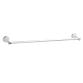 Photo 1 of *non refundable* Style Selections Bailey 24-in Brushed Nickel Wall Mount Single Towel Bar