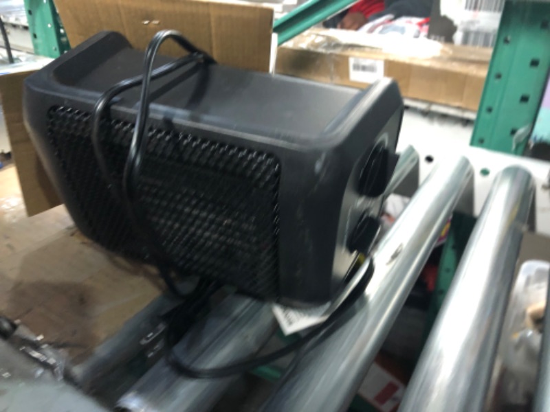 Photo 3 of *non refundable* Utilitech Up to 1500-Watt Ceramic Compact Personal Indoor Electric Space Heater 