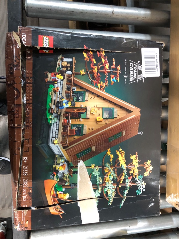 Photo 4 of ***Parts Only***LEGO Ideas A-Frame Cabin 21338 Collectible Display Set, Buildable Model Kit for Adults, Gift for Nature and Architecture Lovers, Includes 4 Customizable Minifigures and 11 Animal Figures