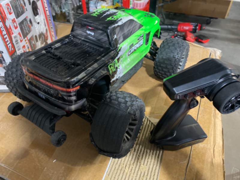 Photo 7 of ***SEE NOTES***
ARRMA 1/10 Granite 4X4 V3 3S BLX Brushless Monster RC Truck RTR (Transmitter and Receiver Included, Batteries and Charger Required) , Green