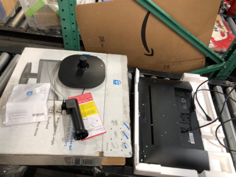 View 3 of PHILIPS Computer Monitors 22 inch Class Thin Full HD (1920 x 1080) 75Hz Monitor, VESA, HDMI & VGA Port, 4 Year Advance Replacement Warranty, 221V8LN 22" Class Full HD | VA