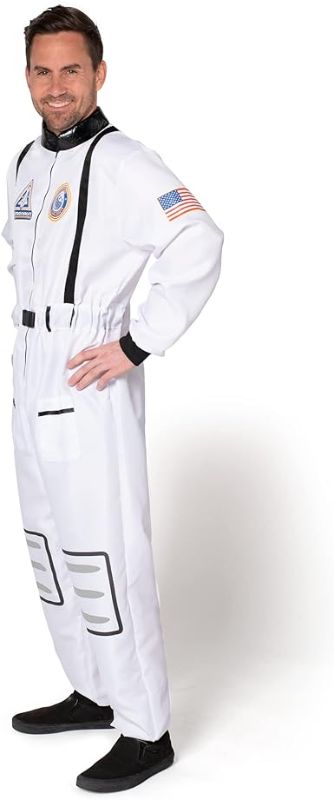 Photo 1 of   Spooktacular Creations Adult Men Aerospace Astronaut Costume- MEDIUM 