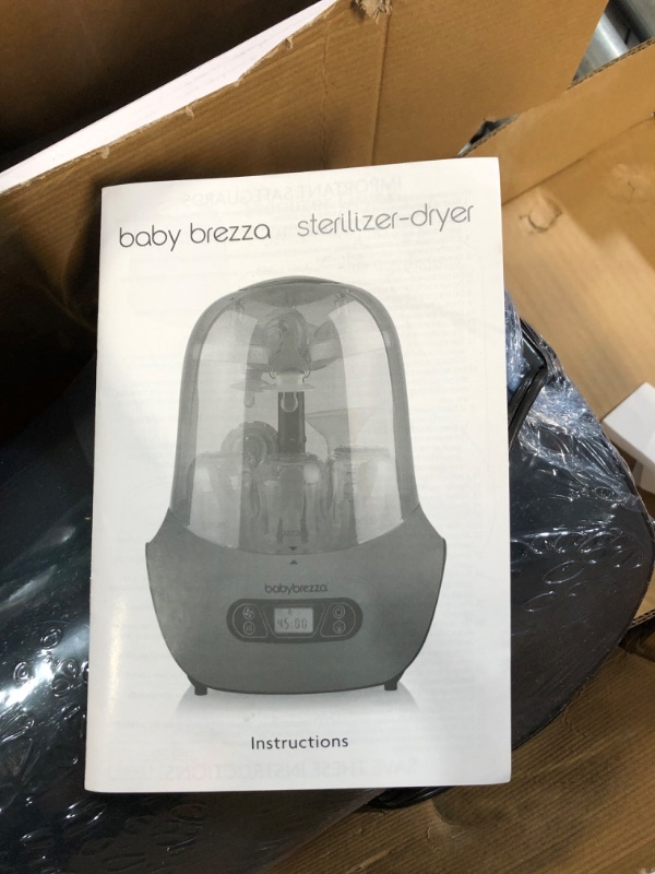 Photo 4 of Baby Brezza Baby Bottle Sterilizer and Dryer Machine – Electric Steam Sterilization - Universal Fit -