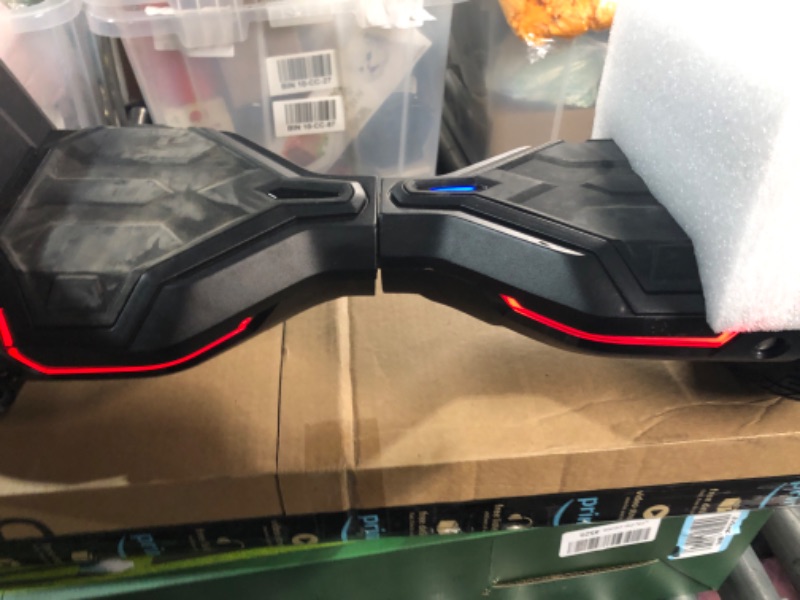 Photo 1 of **PREV USED**
Gyroor Warrior 8.5 inch All Terrain Off Road Hoverboard-black